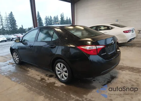 2014 Toyota Corolla Le из США, поврежденный, VIN 5YFBURHE4EP143886